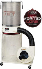 Jet - 2µm, Portable Dust Collector - 1,100 CFM Air Flow - USA Tool & Supply