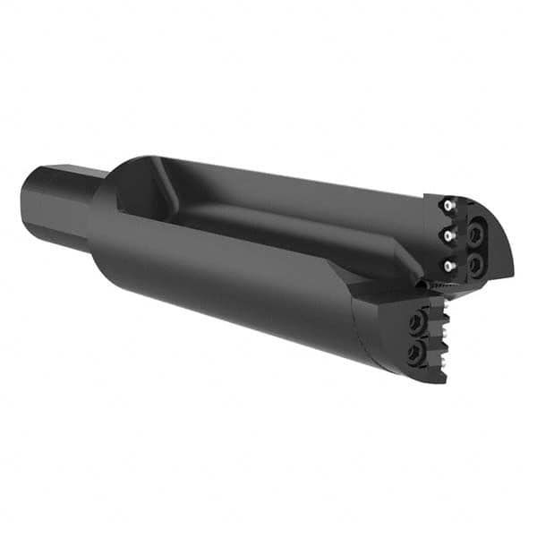 Allied Machine and Engineering - 8-31/64" Max Drill Depth, 2.5xD, 81.3mm Diam, Indexable Insert Drill - USA Tool & Supply