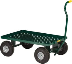 Little Giant - 1,200 Lb Capacity Steel Nursery Wagon - Steel Deck, 24" OAW - USA Tool & Supply
