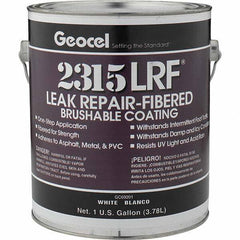 Geocel - 1 Gal Can Brushable Repair Fibered Sealant - Clear - USA Tool & Supply