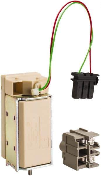 Square D - Circuit Breaker Shunt Trip - 24-30 VAC/VDC Control Voltage, Use with PowerPact - USA Tool & Supply