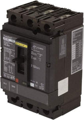 Square D - 20 Amp, 250 VDC, 600 VAC, 3 Pole, Panel Mount Molded Case Circuit Breaker - Thermal Magnetic Trip, 14-3/0 AWG, 87.4mm Deep x 162.6mm High x 104.7mm Wide - USA Tool & Supply