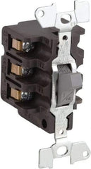 Square D - 3 Poles, 30 Amp, Open Toggle Manual Motor Starter - 1 hp at 90 VDC, 1-1/2 hp at 230 VDC, 15 hp at 460 VAC, 2 hp at 115 VAC, 2 hp at 115 VDC, 20 hp at 575 VAC & 7-1/2 hp at 230 VAC, CE, CSA & UL Recognized - USA Tool & Supply