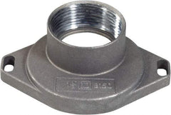 Square D - 1-1/2 Inch Conduit, Safety Switch Plate Hub - For Use with Load Centers, RB Devices - USA Tool & Supply
