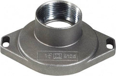 Square D - 1-1/4 Inch Conduit, Safety Switch Plate Hub - For Use with Load Centers, RB Devices - USA Tool & Supply