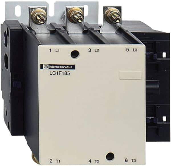 Schneider Electric - 3 Pole, 220 Coil VAC, 275 Amp at 440 VAC, Nonreversible IEC Contactor - Bureau Veritas, CCC, CSA, DNV, EN/IEC 60947-1, EN/IEC 60947-4-1, GL, JEM 1038, LROS, RINA, RMRoS, RoHS Compliant, UL Listed - USA Tool & Supply