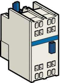 Schneider Electric - Contactor Auxiliary Contact Block - For Use with CR1F and TeSys D - USA Tool & Supply