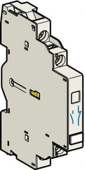 Schneider Electric - Circuit Breaker Auxiliary Contact Block - Use with GV2L, GV2LE, GV2ME, GV2P, GV2RT, GV3L, GV3P, TeSys - USA Tool & Supply