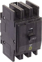 Square D - 40 Amp, 240 VAC, 3 Pole, Panel Mount Miniature Circuit Breaker - USA Tool & Supply