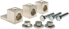 Square D - 6 AWG, Mechanical Transformer Lug Kit - For Use with Single Phase Primary, Single Phase Secondary, Three Phase Delta Primary and Three Phase Delta Secondary Transformers - USA Tool & Supply