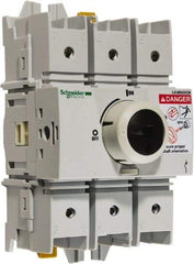 Schneider Electric - 600VAC at 50/60 Hz, 3 Pole, Nonfused Cam & Disconnect Switch - 3.13 Inch Wide x x 4.92 Inch High x x 2.52 Inch Deep - USA Tool & Supply