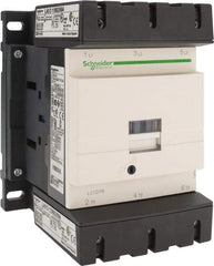 Schneider Electric - 3 Pole, 220 Coil VAC at 50/60 Hz, 115 Amp at 440 VAC, Nonreversible IEC Contactor - Bureau Veritas, CCC, CSA, CSA C22.2 No. 14, DNV, EN/IEC 60947-4-1, EN/IEC 60947-5-1, GL, GOST, LROS, RINA, RoHS Compliant, UL 508, UL Listed - USA Tool & Supply