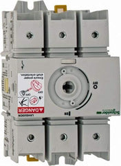 Schneider Electric - 600VAC at 50/60 Hz, 3 Pole, Nonfused Cam & Disconnect Switch - 3.13 Inch Wide x x 4.92 Inch High x x 2.52 Inch Deep - USA Tool & Supply