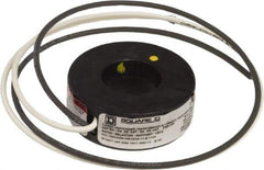 Square D - 150 Amp AC Input, 5 Amp AC Output, Panel Meter Current Transformer - Flying Lead Terminal, For Use with AC Ammeter - USA Tool & Supply