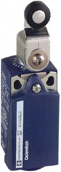 Telemecanique Sensors - DP, NC/NO, 240 VAC, Screw Terminal, Roller Lever Actuator, General Purpose Limit Switch - IP66, IP67 IPR Rating - USA Tool & Supply