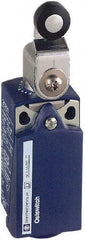 Telemecanique Sensors - DP, NC/NO, 240 VAC, Screw Terminal, Roller Lever Actuator, General Purpose Limit Switch - IP66, IP67 IPR Rating - USA Tool & Supply