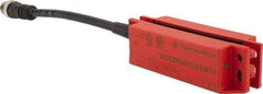 Telemecanique Sensors - 2NO/NC Configuration, 24 VDC, 100 Amp, Plastic Noncontact Safety Limit Switch - 0.15m Cable Length, 25mm Wide x 13mm Deep x 88mm High, IP67 Ingress Rating - USA Tool & Supply