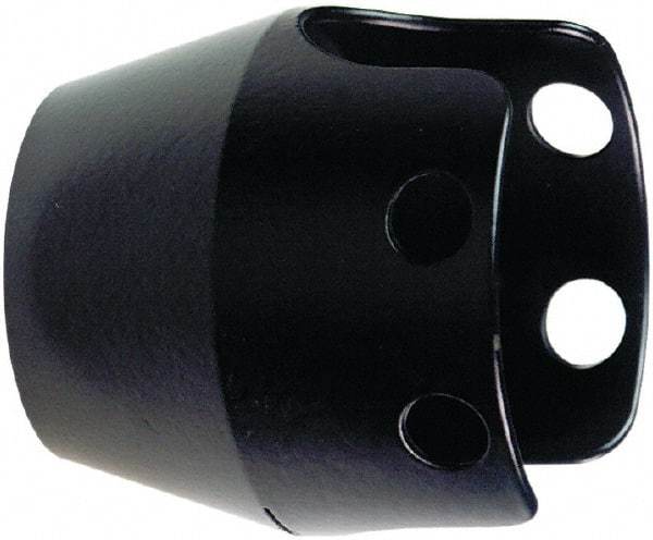 Schneider Electric - Extended Mushroom Head Pushbutton Switch Guard - Black - USA Tool & Supply