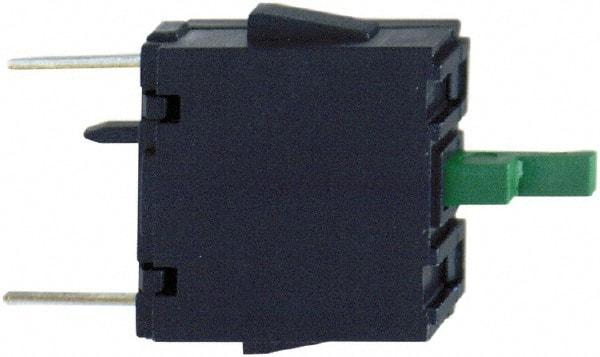Schneider Electric - Multiple Amp Levels, Electrical Switch Contact Block - Pin Terminal - USA Tool & Supply