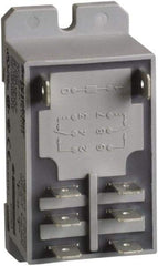 Schneider Electric - 7,500 VA Power Rating, Electromechanical Plug-in General Purpose Relay - 20 Amp at 28 VDC, 25 Amp at 28 VDC, 3 Amp at 250/277 VAC & 28 VDC, 30 Amp at 250 VAC & 277 VAC, 2CO, 12 VDC - USA Tool & Supply