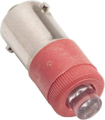 Schneider Electric - Pilot and Indicator Light Replacement LED - Red, 24 VAC, 24 VDC - USA Tool & Supply