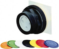 Schneider Electric - 30mm Mount Hole, Recessed, Pushbutton Switch - Round, Momentary (MO) - USA Tool & Supply