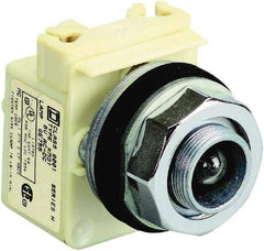 Schneider Electric - 120 V Indicating Light - Screw Clamp Connector - USA Tool & Supply