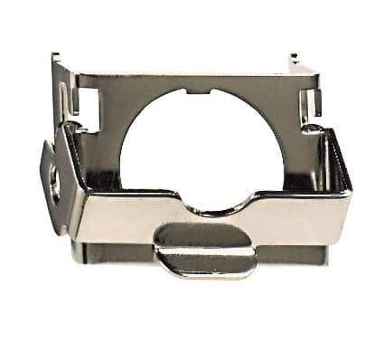 Schneider Electric - Pushbutton Switch Padlock Attachment - Round Button, Illuminated, Nonilluminated - USA Tool & Supply