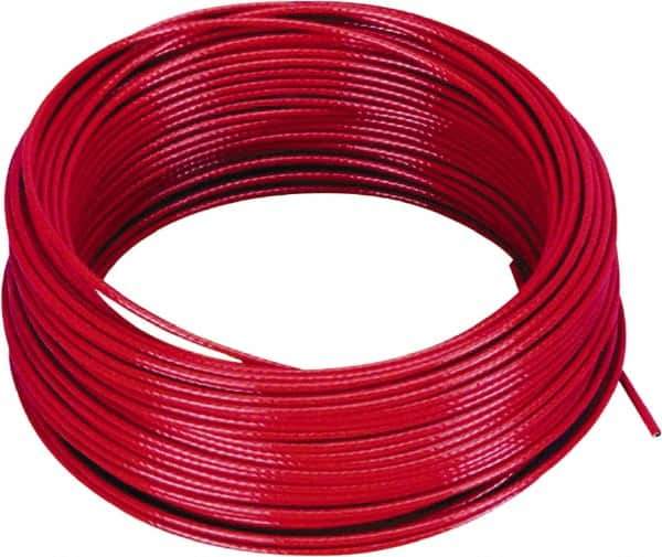 Telemecanique Sensors - 10-1/2m Long, 3.20mm Diameter, Limit Switch Galvanized Cable - For Use with XY2CB, XY2CH, XY2CJ - USA Tool & Supply
