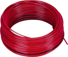 Telemecanique Sensors - 10-1/2m Long, 3.20mm Diameter, Limit Switch Galvanized Cable - For Use with XY2CB, XY2CH, XY2CJ - USA Tool & Supply