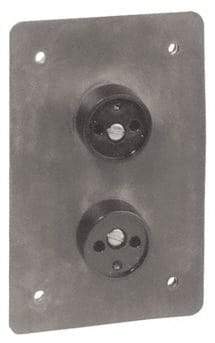 Square D - 5 Amp, Electrical Switch Contact Block - 600 VAC, For Use with Type B Pushbutton Station - USA Tool & Supply