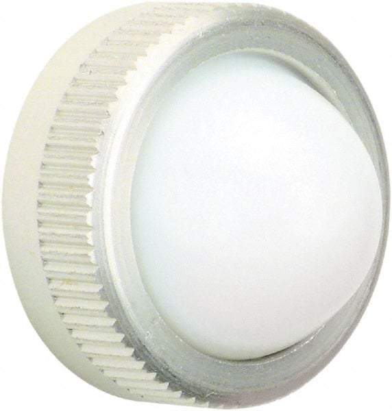 Schneider Electric - Round Pilot and Indicator Light Lens - White - USA Tool & Supply