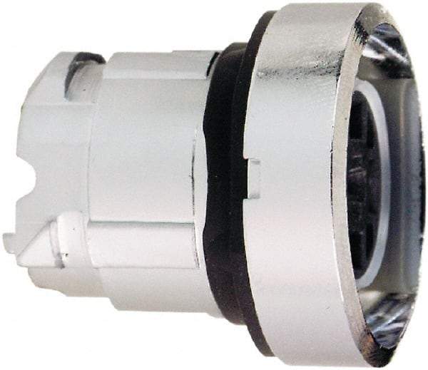 Schneider Electric - 22mm Mount Hole, Pushbutton Switch Only - Round, Nonilluminated, Momentary (MO) - USA Tool & Supply