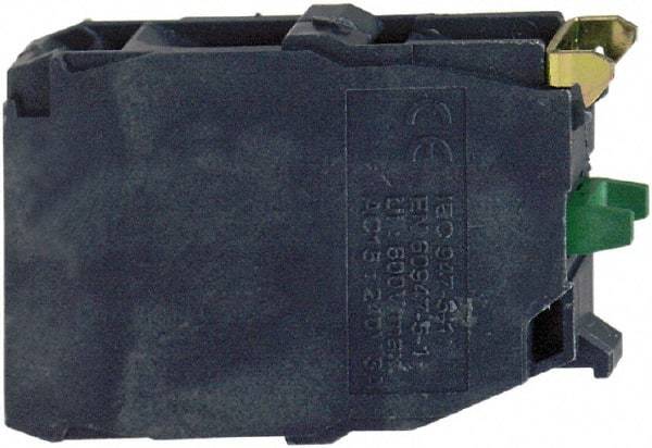 Schneider Electric - NO/NC, Multiple Amp Levels, Electrical Switch Contact Block - Screw Terminal - USA Tool & Supply