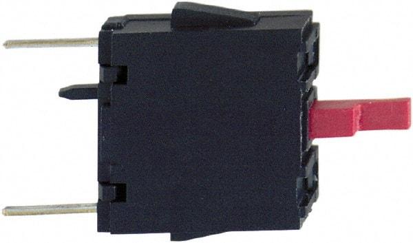 Schneider Electric - NC, Multiple Amp Levels, Electrical Switch Contact Block - Pin Terminal - USA Tool & Supply