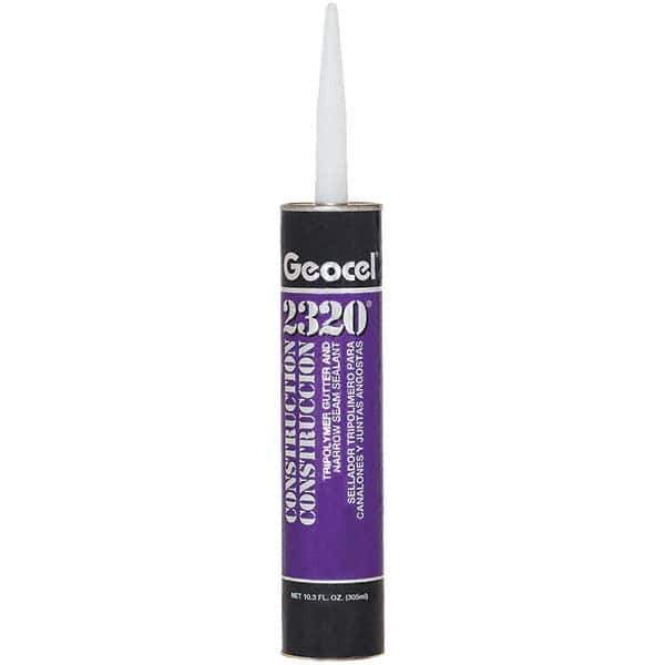 Geocel - 10.3 oz Tube White Tripolymer Seam Sealant - Outdoor - USA Tool & Supply