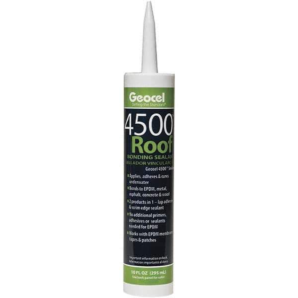 Geocel - 10 oz Tube White Scypolymer Sealant - Outdoor - USA Tool & Supply