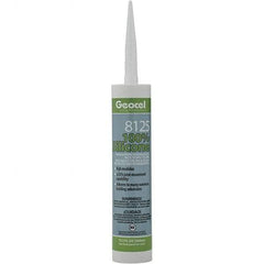 Geocel - 10.3 oz Tube Clear Silicone Cure Sealant - Outdoor - USA Tool & Supply