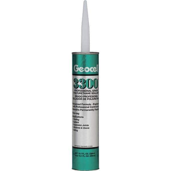 Geocel - 10.1 oz Tube Tan Polyurethane Sealant - 160°F Max Operating Temp - USA Tool & Supply
