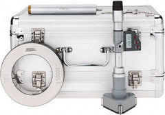 SPI - 3-1/2" to 4", IP65, Carbide Face Chrome Plated Finish, Electronic Inside Micrometer - 0.00005" Resolution, 0.0002" Accuracy, 114" Gage Depth - USA Tool & Supply