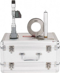 SPI - 2-1/2" to 3", IP65, Carbide Face Chrome Plated Finish, Electronic Inside Micrometer - 0.00005" Resolution, 0.0002" Accuracy, 114" Gage Depth - USA Tool & Supply