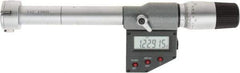 SPI - 1" to 1.2", IP65, Carbide Face Chrome Plated Finish, Electronic Inside Micrometer - 0.00005" Resolution, 0.00016" Accuracy, 90" Gage Depth - USA Tool & Supply