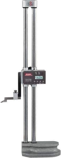 SPI - 24" Electronic Height Gage - 0.001" Resolution, Accurate to 0.0015", Digital Display - USA Tool & Supply