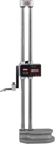 SPI - 18" Electronic Height Gage - 0.001" Resolution, Accurate to 0.0015", Digital Display - USA Tool & Supply