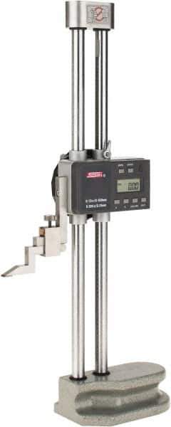 SPI - 12" Electronic Height Gage - 0.001" Resolution, Accurate to 0.001", Digital Display - USA Tool & Supply