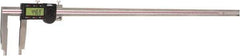 SPI - 0 to 1,000mm Range, 0.01mm Resolution, Electronic Caliper - Stainless Steel with 125mm Stainless Steel Jaws, 0.004" Accuracy, Micro USB Output - USA Tool & Supply