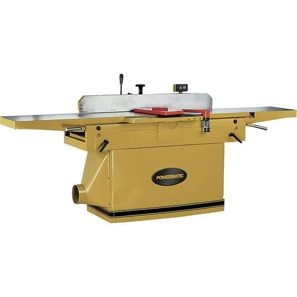 Jet - 7,000 RPM, 11-3/4" Cutting Width, 3/4" Cutting Depth, Jointer - 5-1/2" Fence Height, 47" Fence Length, 3 hp - USA Tool & Supply