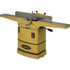 Powermatic - 6,000 RPM, 6" Cutting Width, 1/2" Cutting Depth, Jointer - 4" Fence Height, 38" Fence Length, 1 hp - USA Tool & Supply