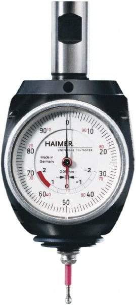 HAIMER - Positioning Indicators Type: Dial Positioning Indicator Point Diameter (mm): 20.00 - USA Tool & Supply