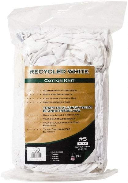 SEYMOUR-MIDWEST - Cloth Towel - White, Bag - USA Tool & Supply